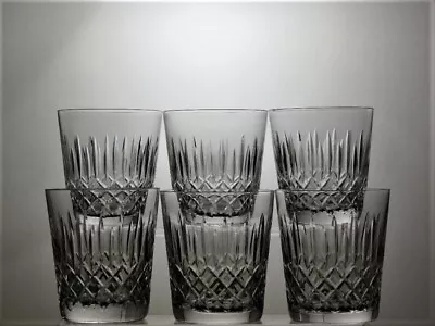 Buy Edinburgh Crystal  Appin  Cut Glass Set Of 6 Whisky Tumblers 3 1/8 - Boxed • 49.99£