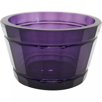 Buy 1915 Vintage Austrian Josef Hoffmann Wiener Werstatte Purple Glass Faceted Bowl • 1,582.42£