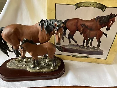 Buy Mare And Foal Horses By Leonardo • 11£