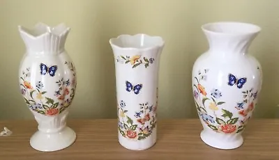 Buy Aynsley Cottage Garden 3 Vases • 9.99£