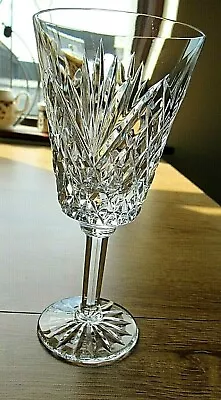 Buy Beautiful Vintage Tyrone Crystal White Wine Glass Antrim Cut 6.5  Signed Vg • 19£