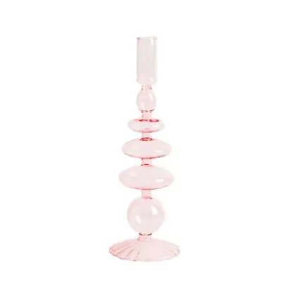 Buy Layer Glass Wedding Party Candle Holders Vase Candlesticks Table Ornaments • 6.28£