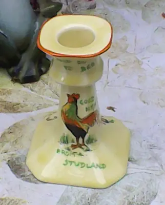Buy Carlton Ware  Hand Painted Candle Holder. • 15£