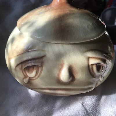 Buy Vintage SylvaC Onions Face Bowl Pot • 4£