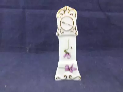 Buy Hammersley Bone China Miniature Grandfather Clock With Floral Design. • 10.96£