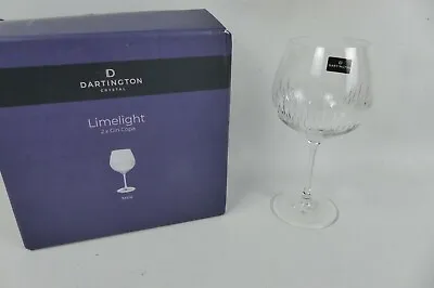 Buy Dartington Crystal Limelight Cut Glass Gin Copa 610ml Clear ONE ONLY • 22.50£
