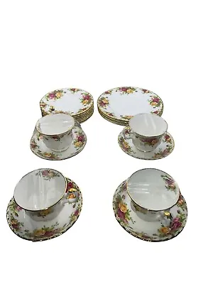 Buy Royal Albert Old Country Rose Dinnerware Dinner Plates And Teacups Gift . • 221.63£