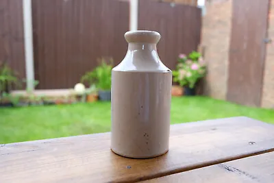 Buy Victorian Stoneware Blacking Pot 19th Century White OLD ENGLISH Bottle  • 13£