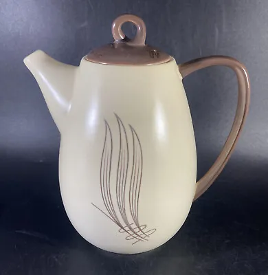 Buy Vintage Carlton Ware Australian Pattern 2422 Brown & Beige Leaf Coffee / Tea Pot • 12.98£
