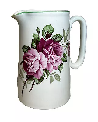 Buy Vintage Elijah Cotton LORD NELSON WARE Pitcher - Flowered Rose Motif • 12.99£