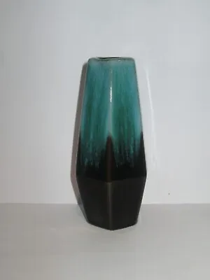 Buy Rare Canadian Blue Mountain Pottery Hexagonal Vase • 14.99£
