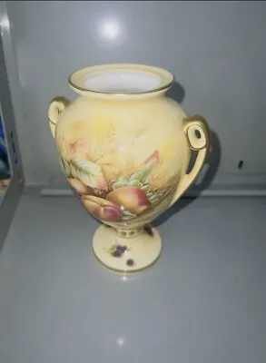 Buy Aynsley Orchard Gold Two Handled Lidded Urn/Vase Good Condition NO LID • 50£