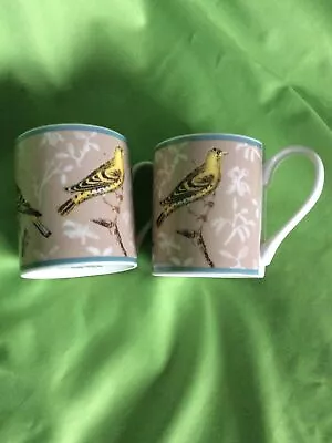 Buy CHARITY.    2 X Queens  A Little Bird Told Me   Fine China Mugs • 5.95£
