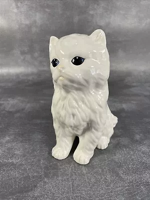 Buy Vintage Melba  Ware White Cat 20cms Made In England • 9.95£