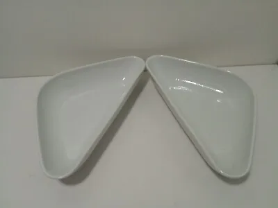 Buy Jamie Oliver Easy Entertaining Triangular Serving Dishes X 2 H4.5cm 23x13cm • 20£
