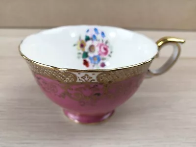 Buy Crown Staffordshire Tea Cup - Pink (DF302) • 8.50£