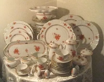 Buy Herend Chinese Bouquet  Rust  Dinnerware ~choose Your Piece • 23.67£