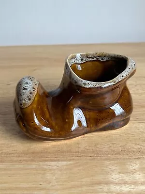 Buy Vintage - Pottery Ornamental Brown Boot • 5.99£