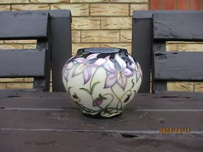 Buy Moorcroft   Pottery   Trial Floral Small Jardiniere. Dated 4-6-08 • 120£