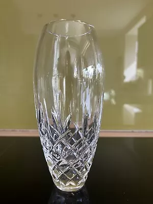 Buy Royal Doulton Dorchester Crystal Glass Bud Vase - 18cm Heavy Vintage Pristine  • 25£