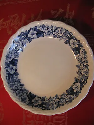 Buy Vintage Wayside W.H Grindley Blue And White Bowl • 12£