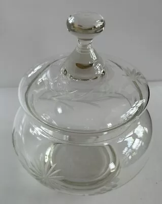 Buy Princess House Lidded Etched Candy Bowl • 12.48£