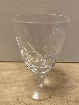 Buy Vintage Royal Doulton Georgian Cut Crystal Wine Glasses 13cm • 10£