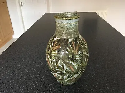Buy Vintage Glyn Colledge Signed Bourne Denby Pottery Vase - Mid Century • 25£