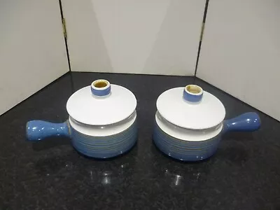 Buy Pair Of Denby  Chatsworth  Soup Bowls With Lids • 25£
