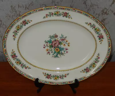 Buy COALPORT OVAL PLATTER MING ROSE  Approximately 14 Inch X 11 Inch • 9.90£