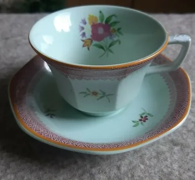 Buy Adams Calyx Ware. Lowestoft 1 Tea Cup And Saucer Real English Ironstone VGC • 8£