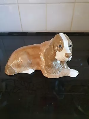 Buy Szeiler Large Ceramic Spaniel Dog Figure Rare  • 32£
