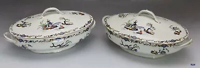 Buy Antique Pair John Maddock & Sons Covered Vegetable Serving Dishes • 119.69£