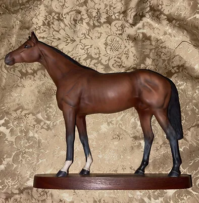 Buy ROYAL DOULTON Beswick 1564 BAY MATT RACEHORSE Connoisseur Horse 12.25  H X 13  L • 150£