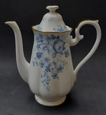 Buy Bone China Royal Albert Paradise Blue Large Coffee Pot • 32.40£