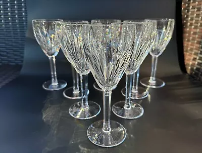 Buy Set Of 8 WATERFORD CRYSTAL Carina Claret Wine Glasses, Crafted In Ireland MINT • 556.60£