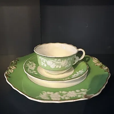 Buy Antique Spode Copeland And Garrett Cup, Saucer And A Big Plate • 9.99£