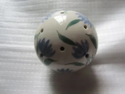 Buy Vintage Ceramic Beddgelert Pottery, Wales, Floral Design Pomander • 3.99£