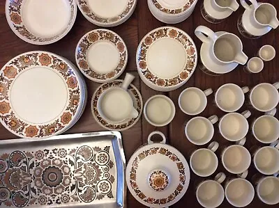 Buy Huge Collection Dinner Ware Midwinter Woodland Crockery 71  Pieces. Vintage1960s • 5£