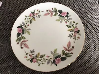 Buy Wedgewood Bone China Hathaway Rose 9.5 Inches Plate Preowned • 8£