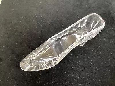 Buy Cut Glass Shoe Ornament • 6.50£
