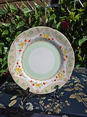 Buy Antique Art Deco ABJ Grafton China Tewkesbury Flowers Side Bread Plate 6¼  • 5£