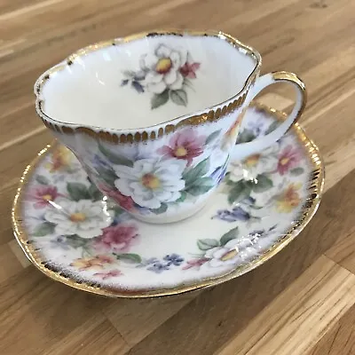 Buy Beautiful QUEENS Fine Bone China Rosina Cup And Saucer • 5.75£