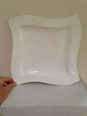 Buy Villeroy & Boch White Fine China Wave Plate 26cm  Used Ex Con • 14.99£