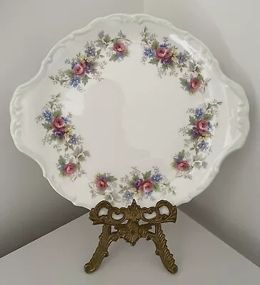 Buy Royal Albert Colleen Cake Plate Tab Handles Floral Excellent Seconds • 15£