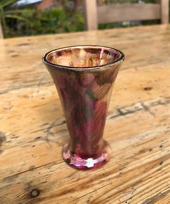 Buy Oldcourt Ware Lustre Spill Vase 8cm Hand Painted English Pottery Ceramics • 2.99£
