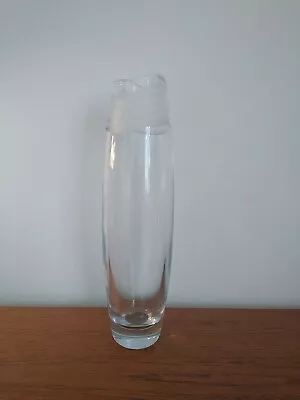Buy Vintage Royal Doulton Glass Vase Part Frosted Large  38cms Tall • 33£