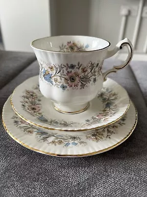 Buy Paragon Meadowvale Fine Bone China Cup, Saucer And Plate Set • 4.97£