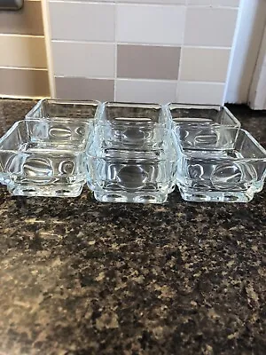 Buy La Rochere French Glass Mario Appetiser Or  Dip Stacking Bowls Set Of 6 • 18£