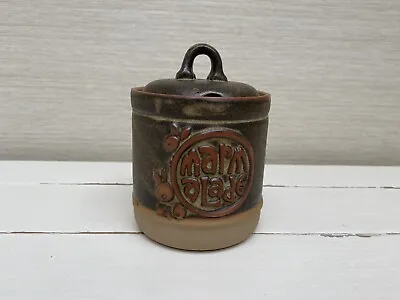 Buy Vintage Tremar Pottery Cornwall Marmalade Jar & Lid 70s • 10.50£